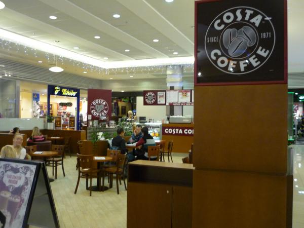 Costa Coffee - OC Plaza - Plzeň - zahrádka